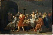 Jacques-Louis  David The Death of Socrates Sweden oil painting artist